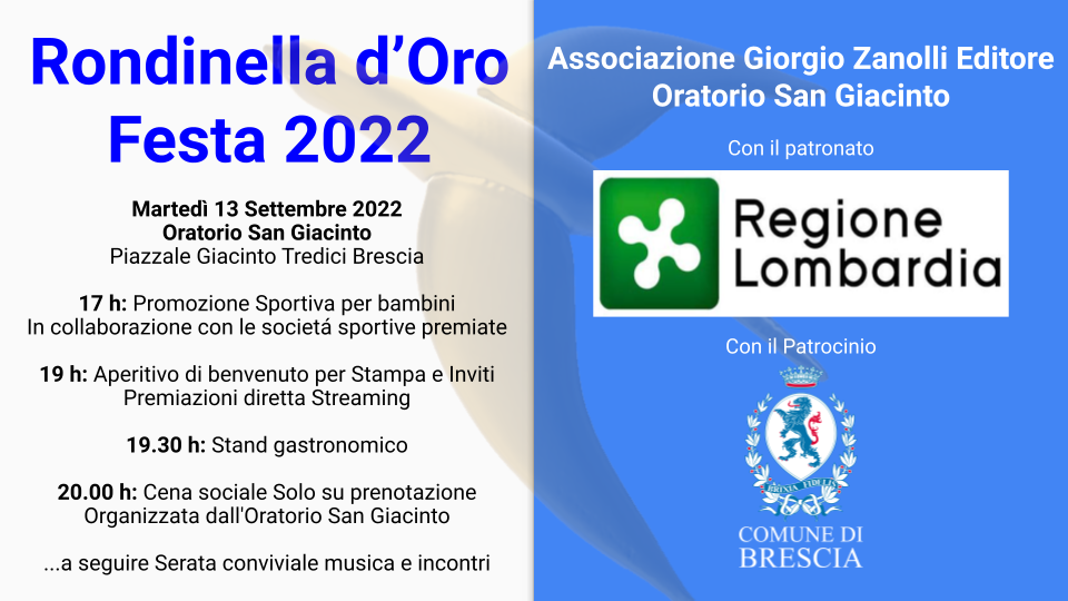 Festa Rondinella d'Oro 2022